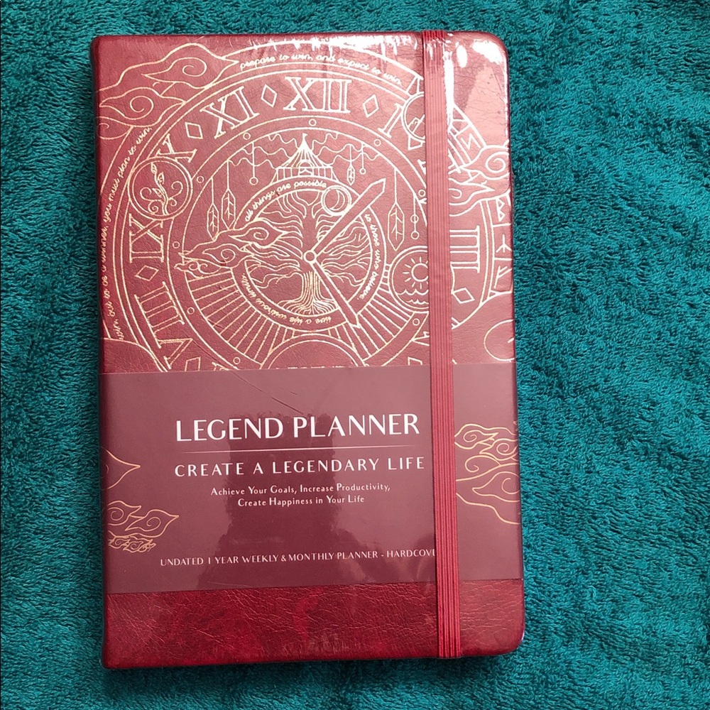 New Hardcover Legend Planner